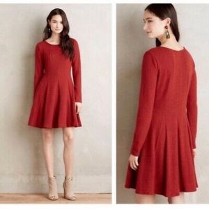 NWOT Anthropologie Pleated Dress
